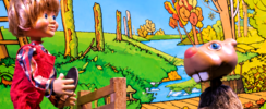 Automne, la Course aux Champignons - marionnettes